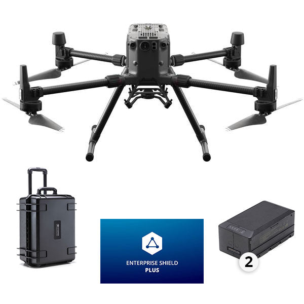 DJI Matrice 300 Commercial Quadcopter w/ RTK, Battery Station & Enterprise Shield Plus