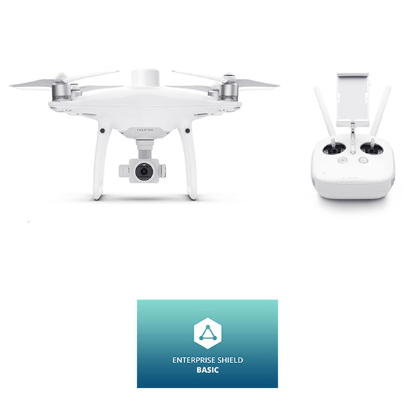 DJI Phantom 4 RTK Quadcopter with SDK Controller & Enterprise Shield Basic