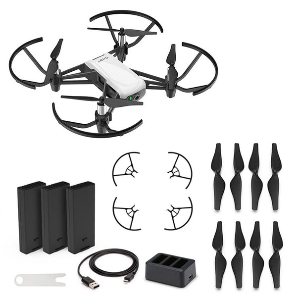 DJI Tello Boost Combo Mini Drone by Ryze Tech (DJI-Certified Refurbished w/ Warranty)