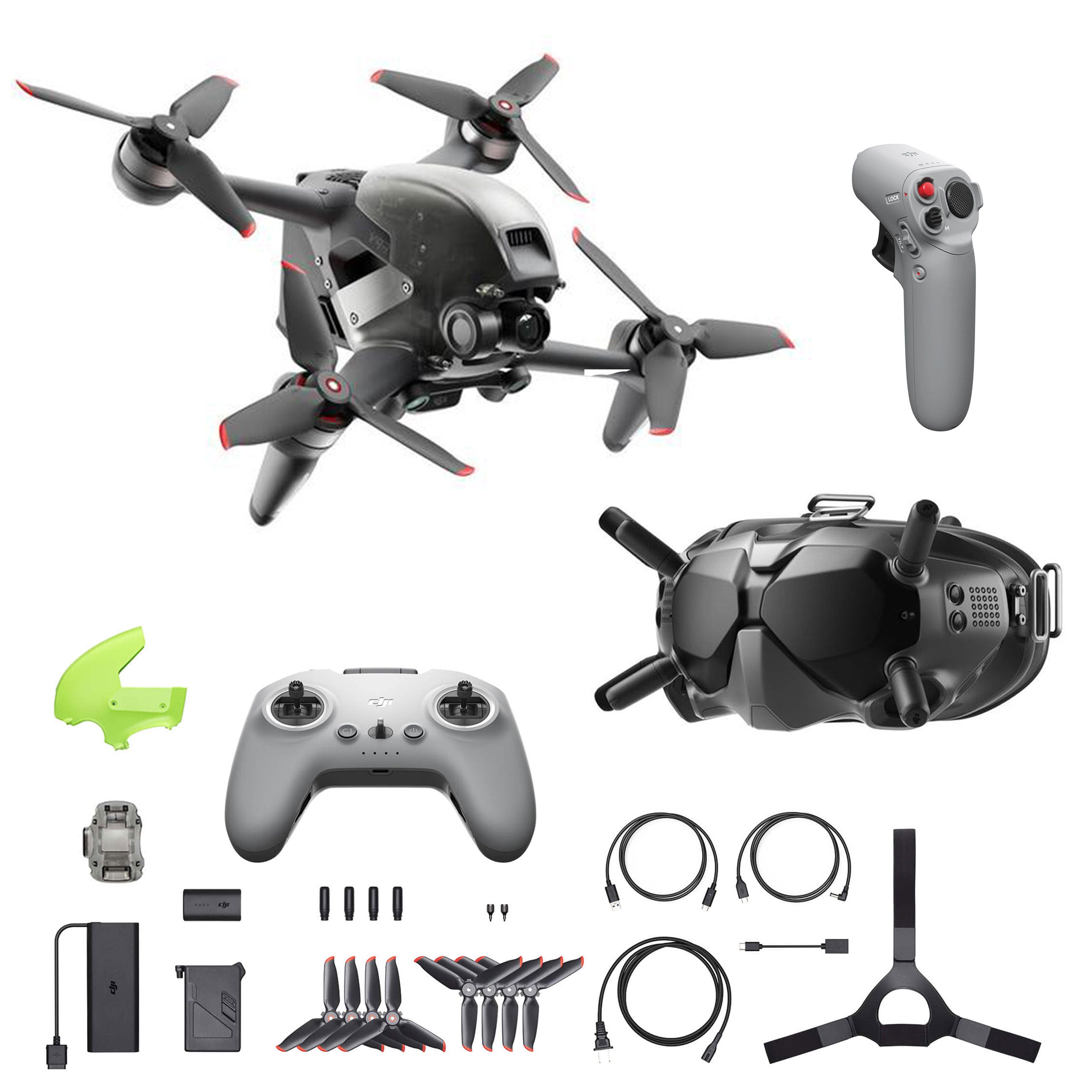 DJI FPV 【美品】 DJI FPV Drone Only -95 | 4K HD Video Recording | 16-20 min